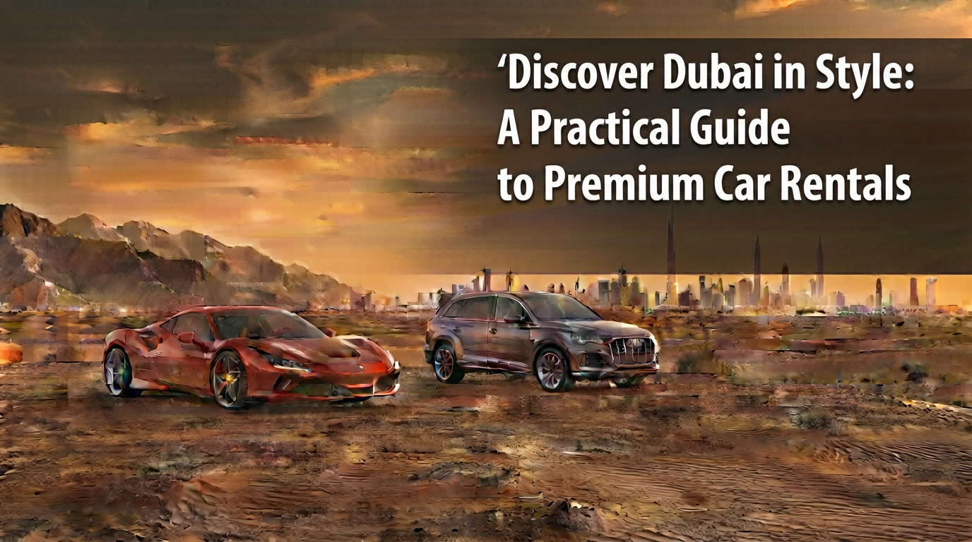 Discover Dubai in Style: A Practical Guide to Premium Car Rentals